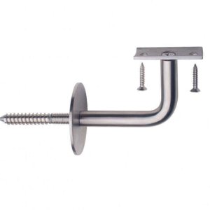 Stainless Steel Handrail Bracket With Round  Plate